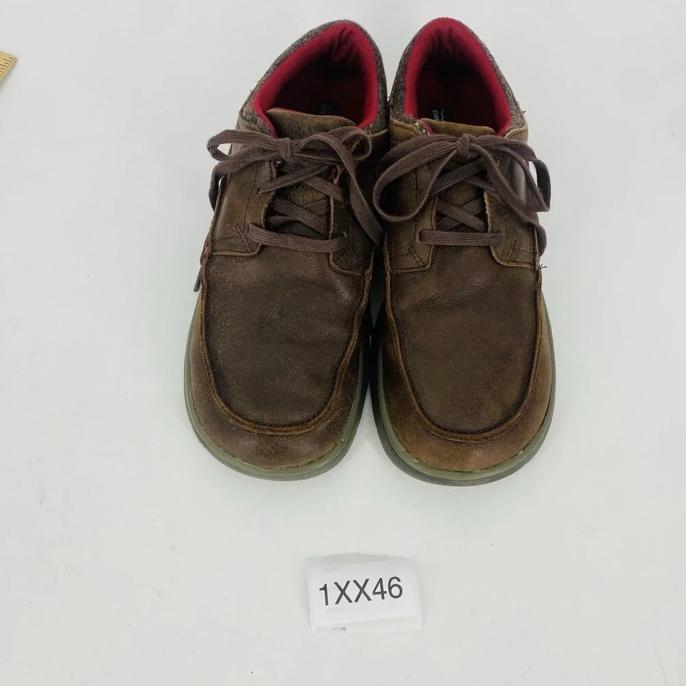 Patagonia Men's Brown Espresso Leather Chukka Lace Up Shoes Size 13
